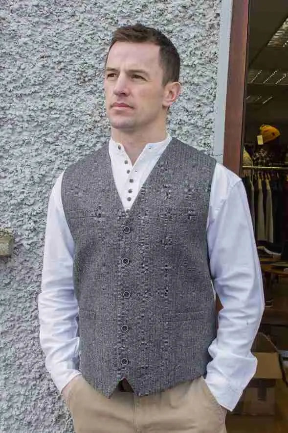 Men's Tweed Waist Coats