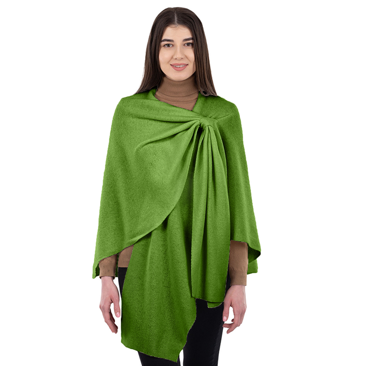 Lambswool Draped Shawl