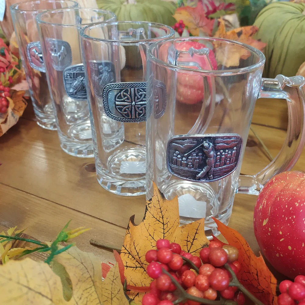 Pewter Glass Tankard