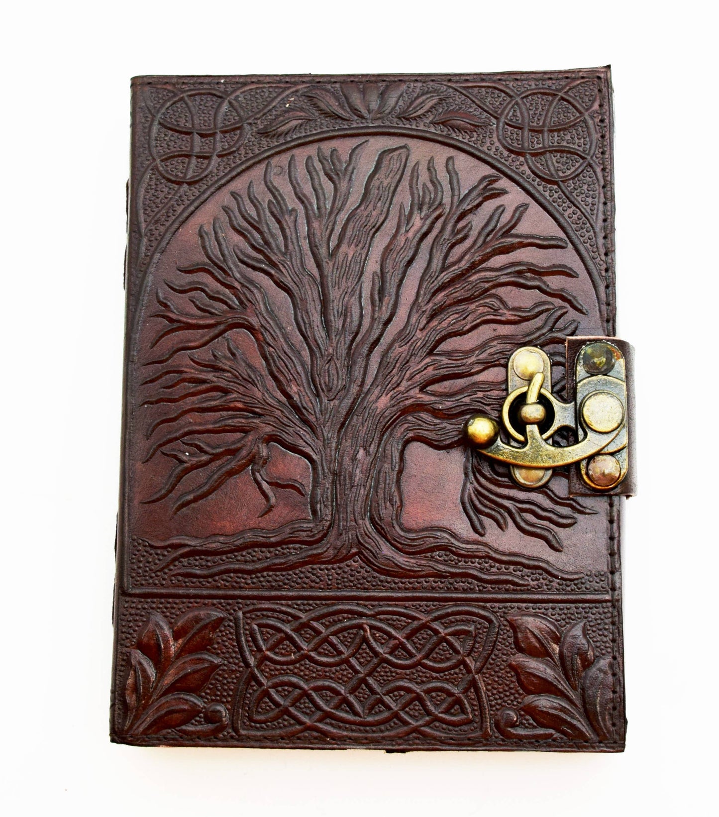 Tree of Life Leather Embossed Journal 5 x 7 inches