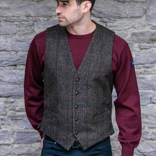 Tweed Vest