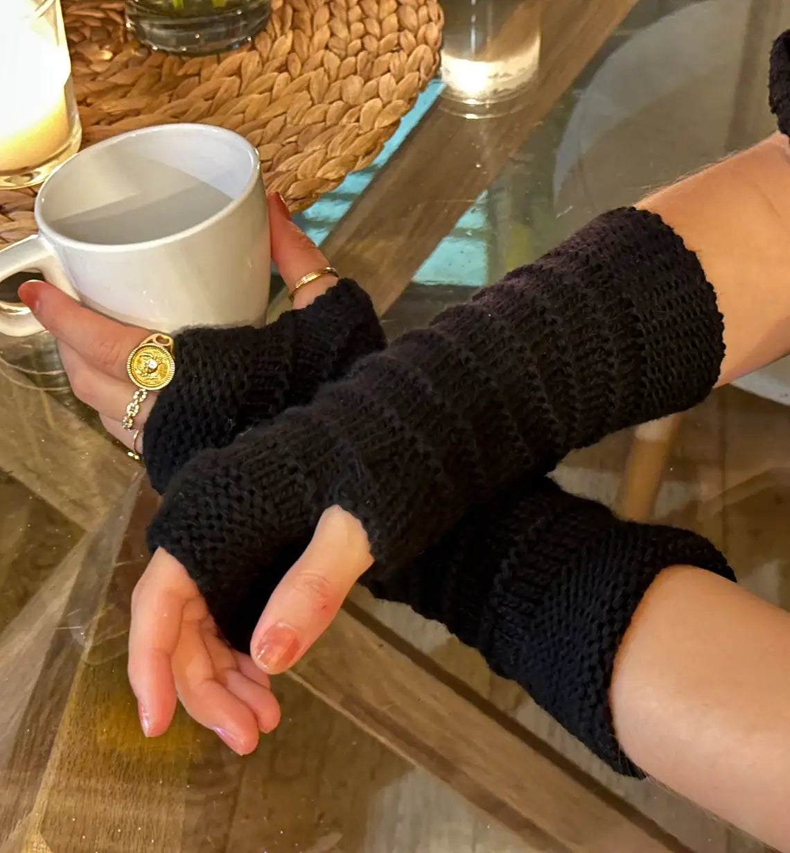 Outlander-inspired striped mittens | Mrs Fitz Cottagecore