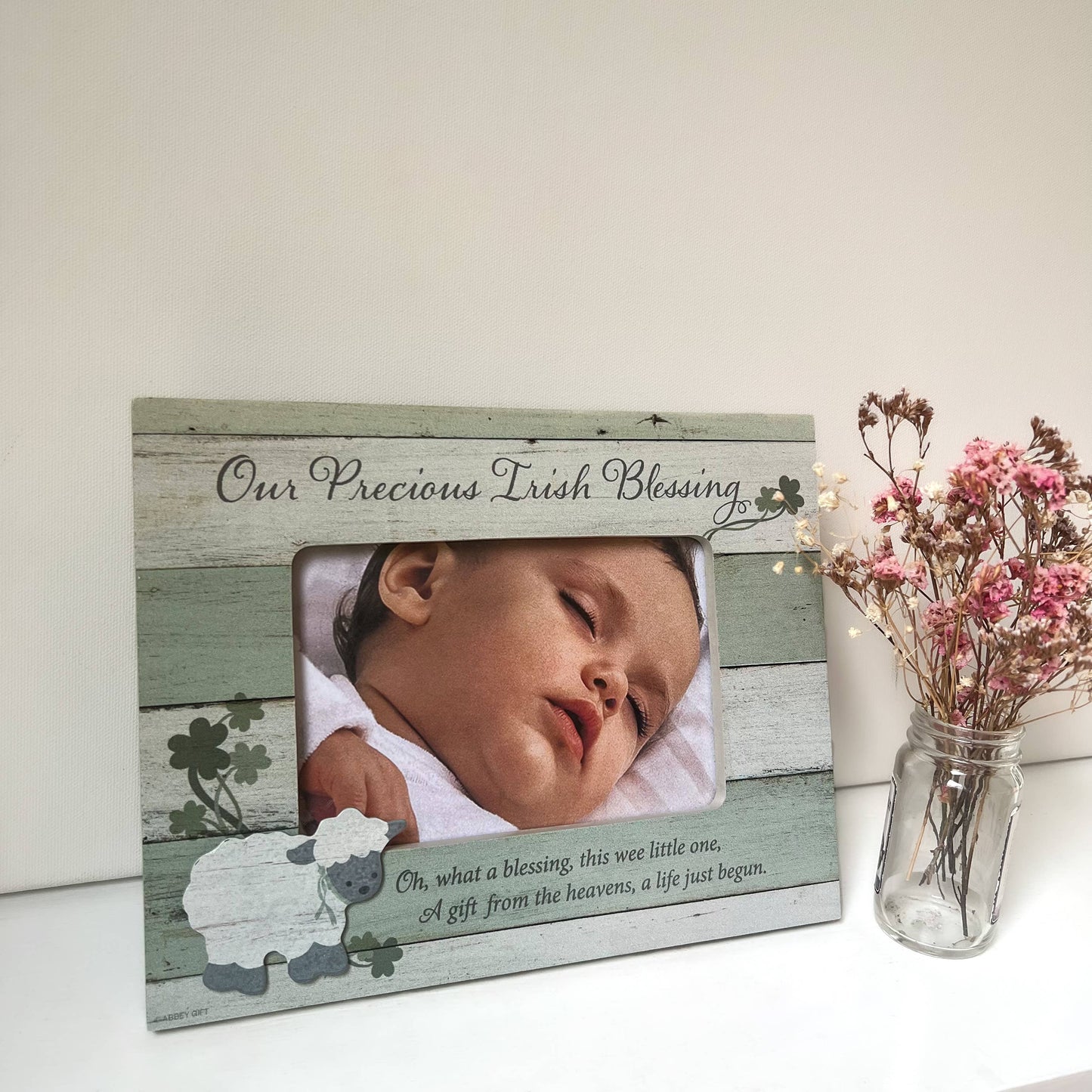 Precious Irish Blessing Baby Frame