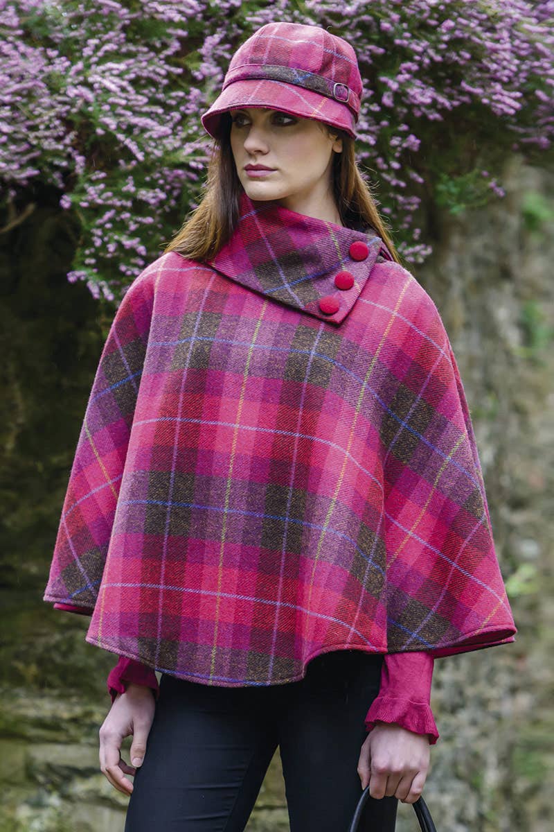 Ladies 100% Wool Poncho 223