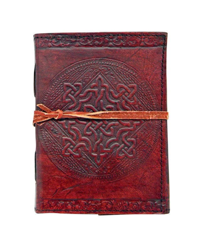 Celtic Knot Leather Journal 5 x 7 inches
