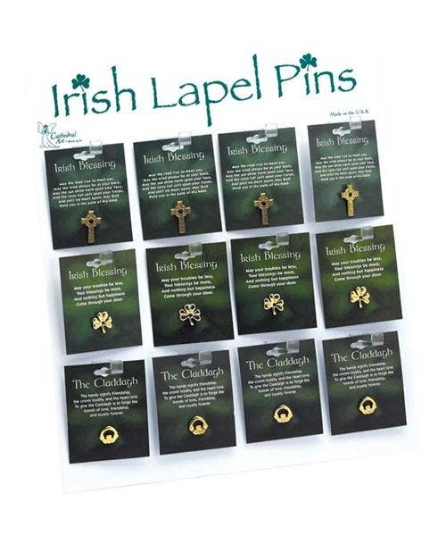 Irish Blessing Lapel Pins