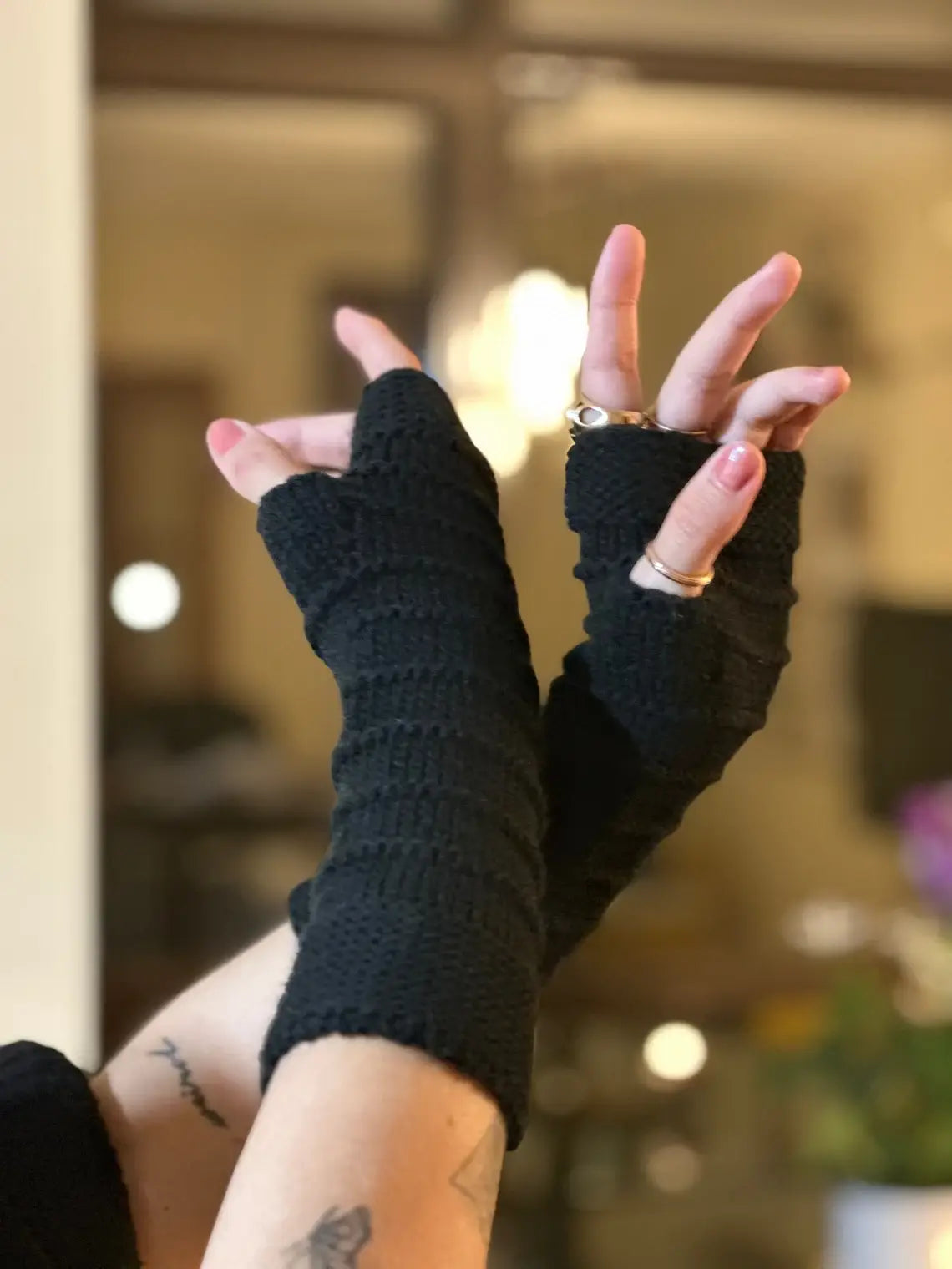Outlander-inspired striped mittens | Mrs Fitz Cottagecore