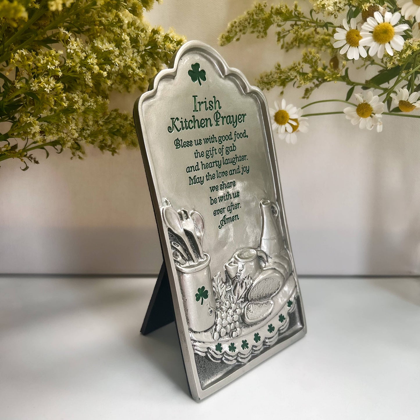 Irish Kitchen Prayer Plaque