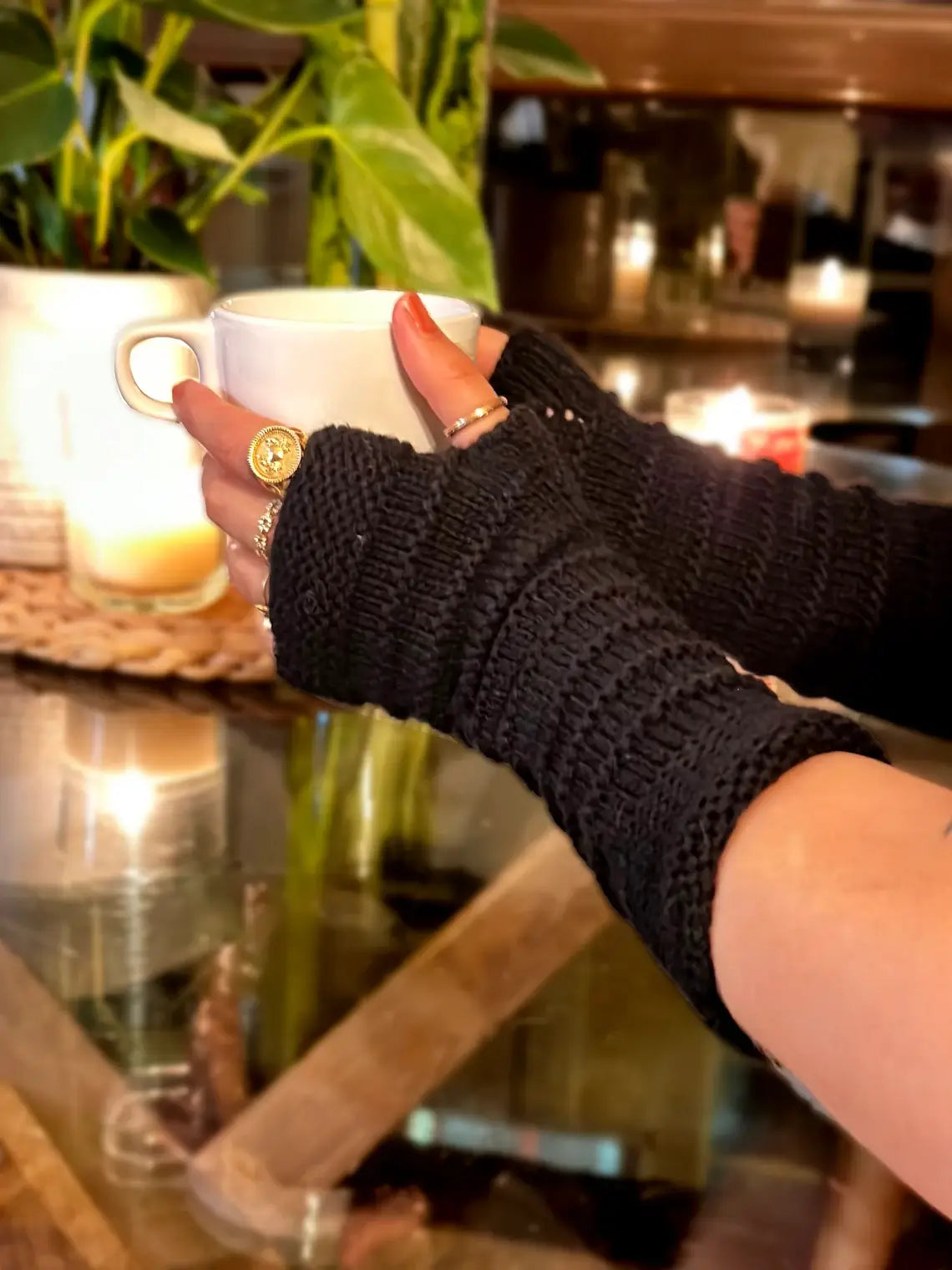 Outlander-inspired striped mittens | Mrs Fitz Cottagecore