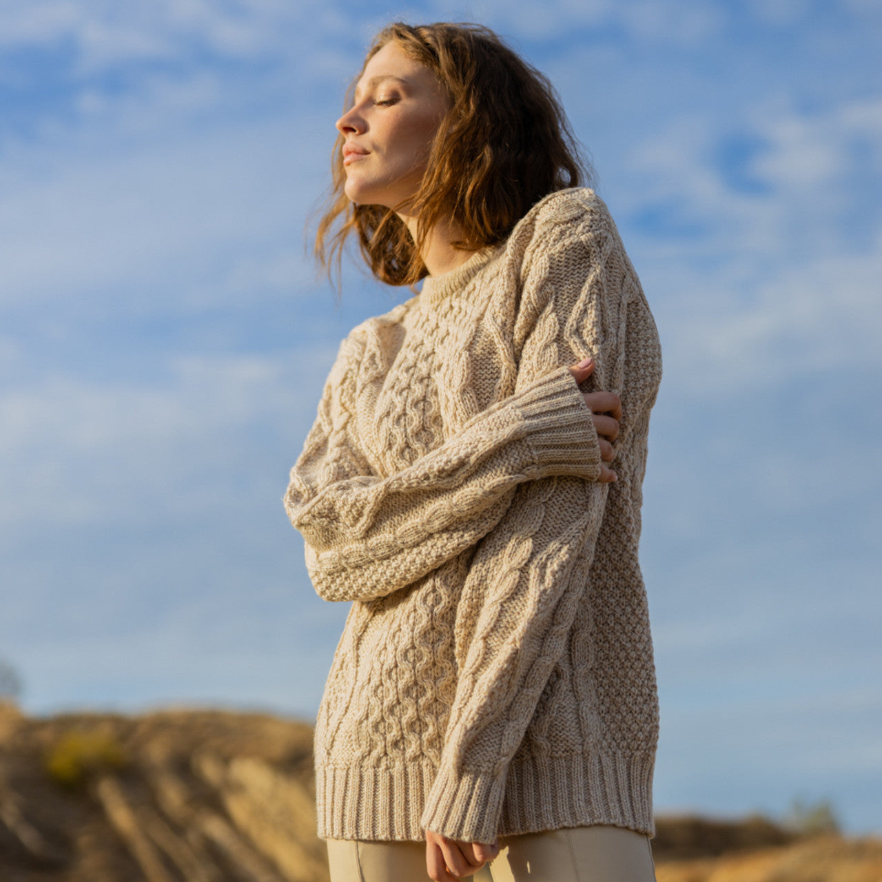 Fisherman Cable Sweater