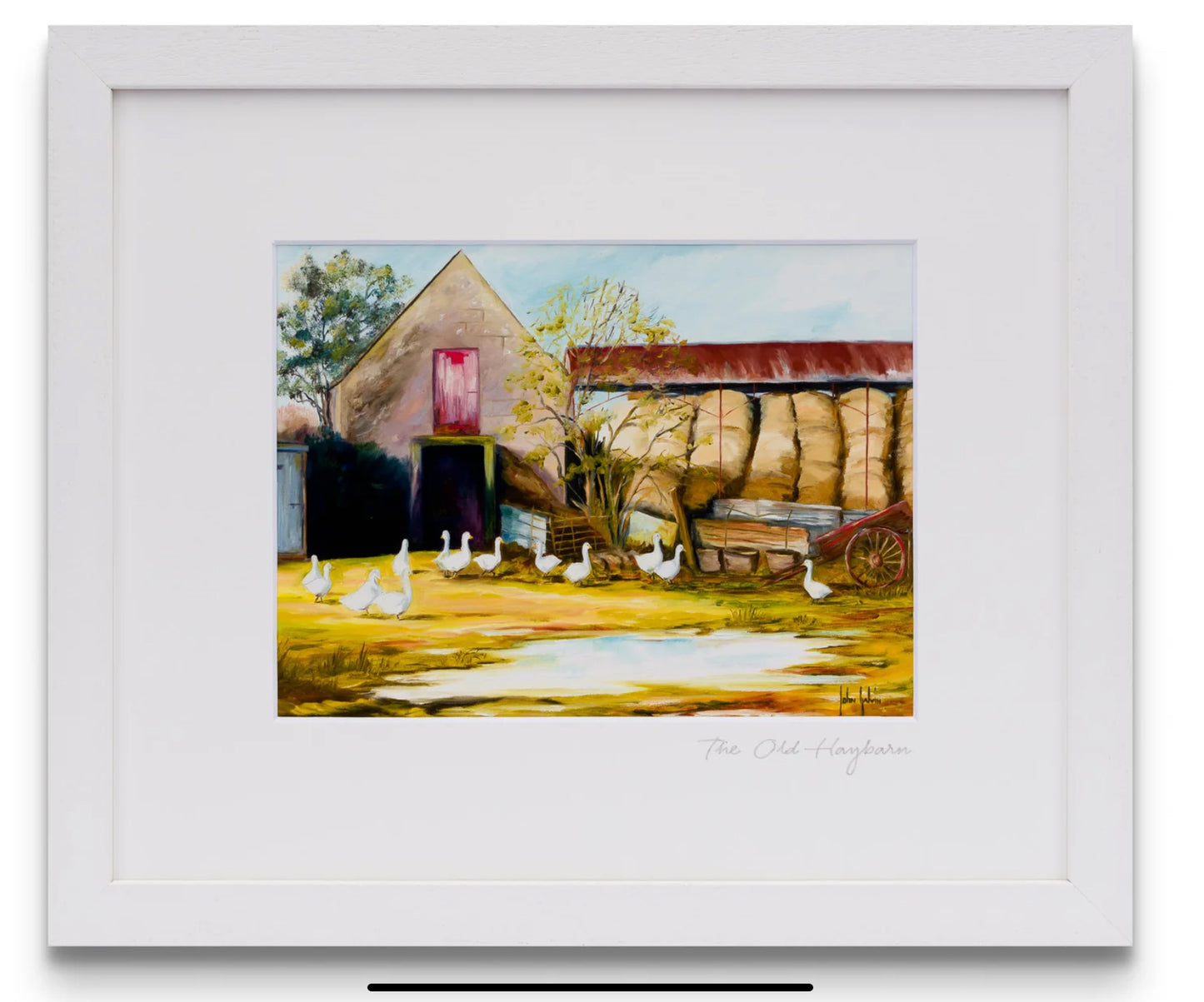 “The Old Haybarn” by John Galvin