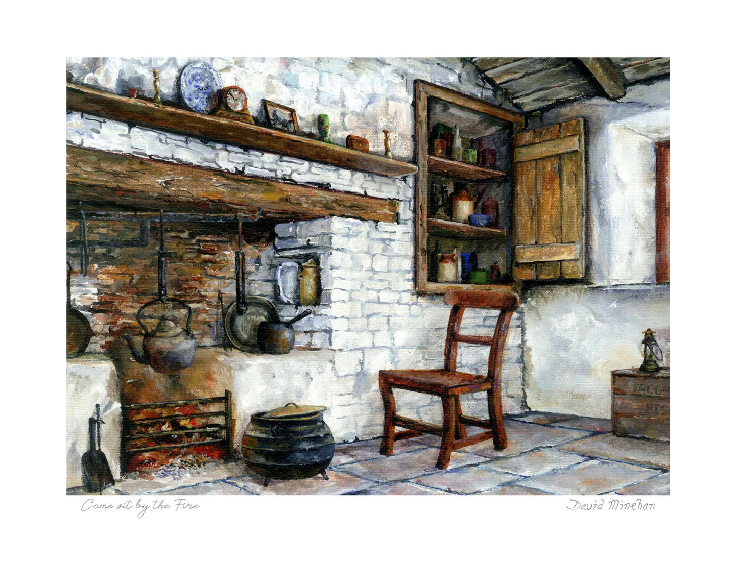 “Come Sit by the Fire” by David Minehan
