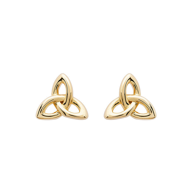 14KT Gold Vermeil Trinity Drop Earrings