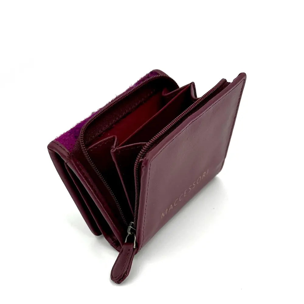 Harris Tweed Trifold Purse