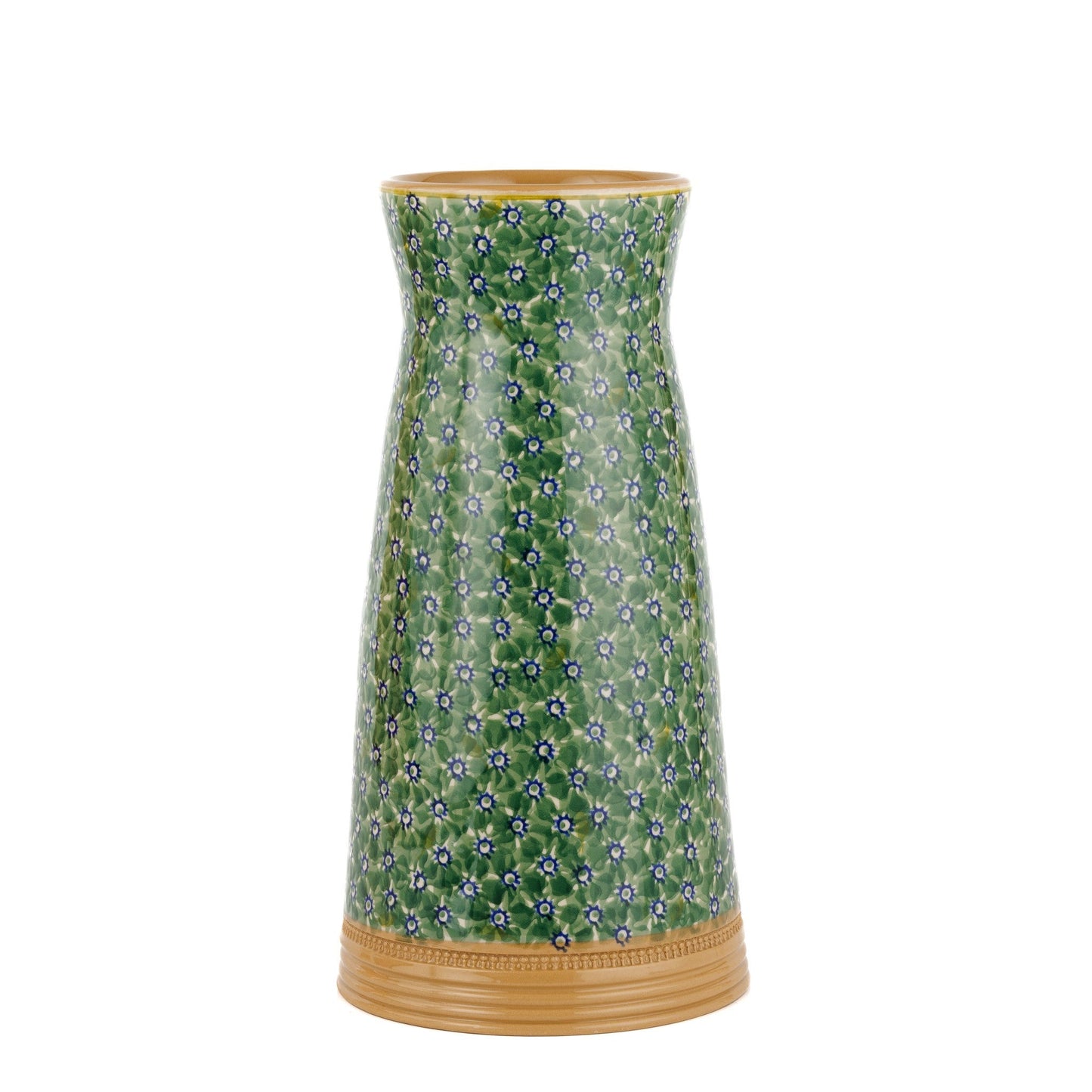 Nicholas Mosse Large Green Lawn Tapered Vase