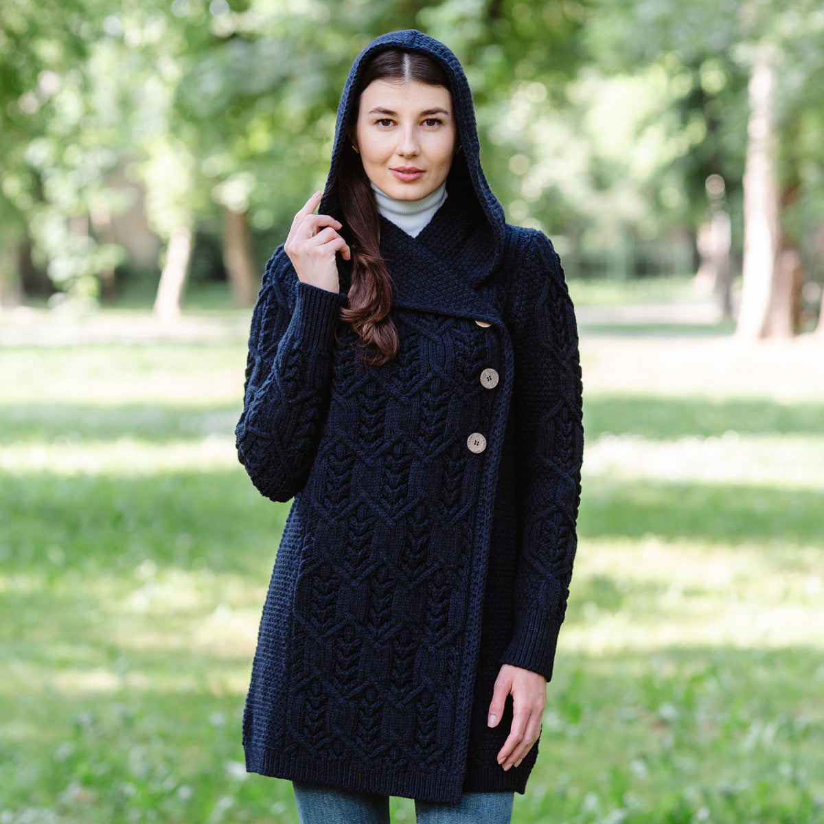 Aran Leaf Coat - ML162