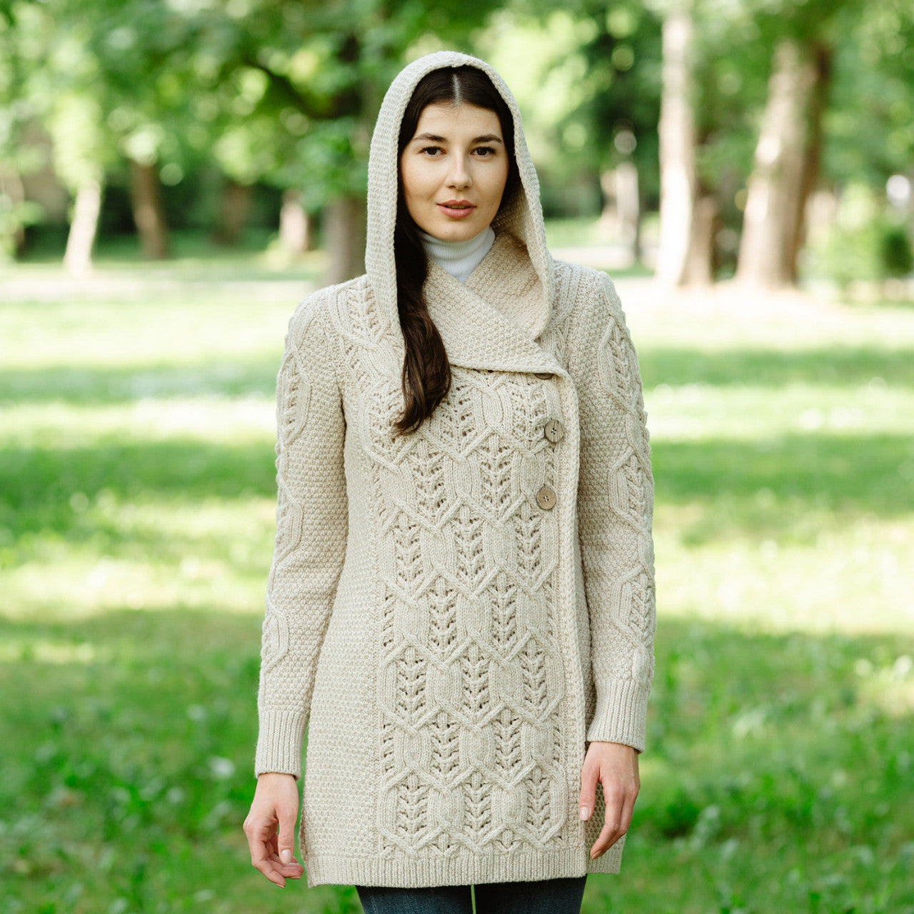 Aran Leaf Coat