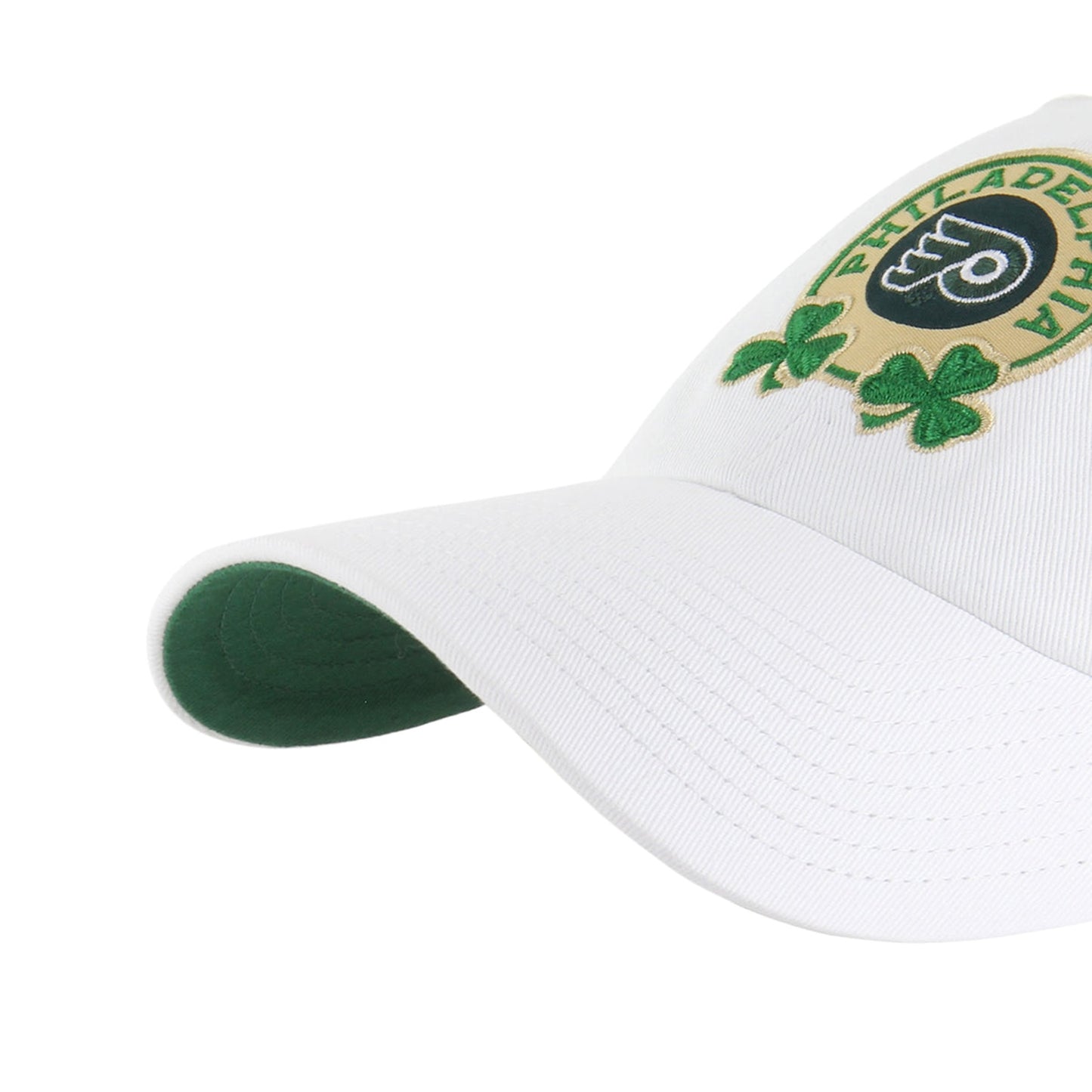 Philadelphia Flyers St. Paddy's Double Shamrock '47 Clean Up Cap