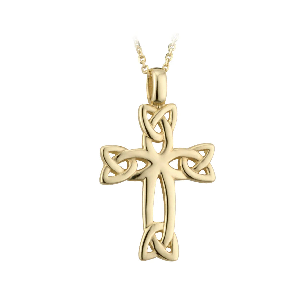 Gold Plated Celtic Cross Pendant