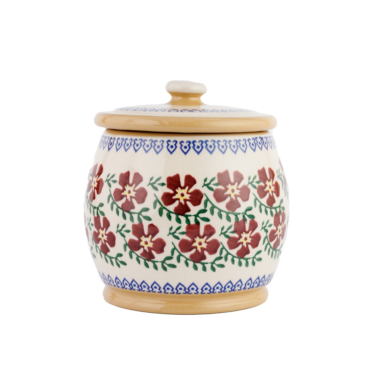 Old Rose Rounded Storage Jar - Nicholas Mosse