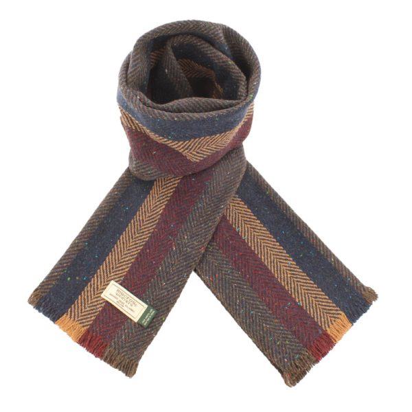 Soft Donegal Wool Scarf - Multiple Colors