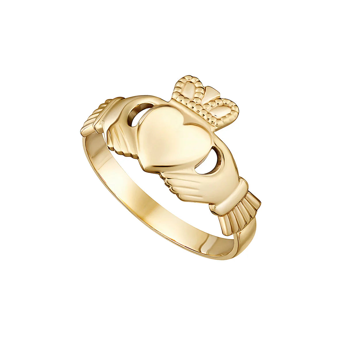 Gold Maids Claddagh Ring