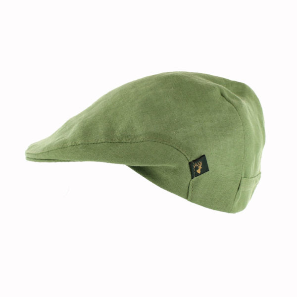 Linen Flat Cap - Trinity Multiple Colors