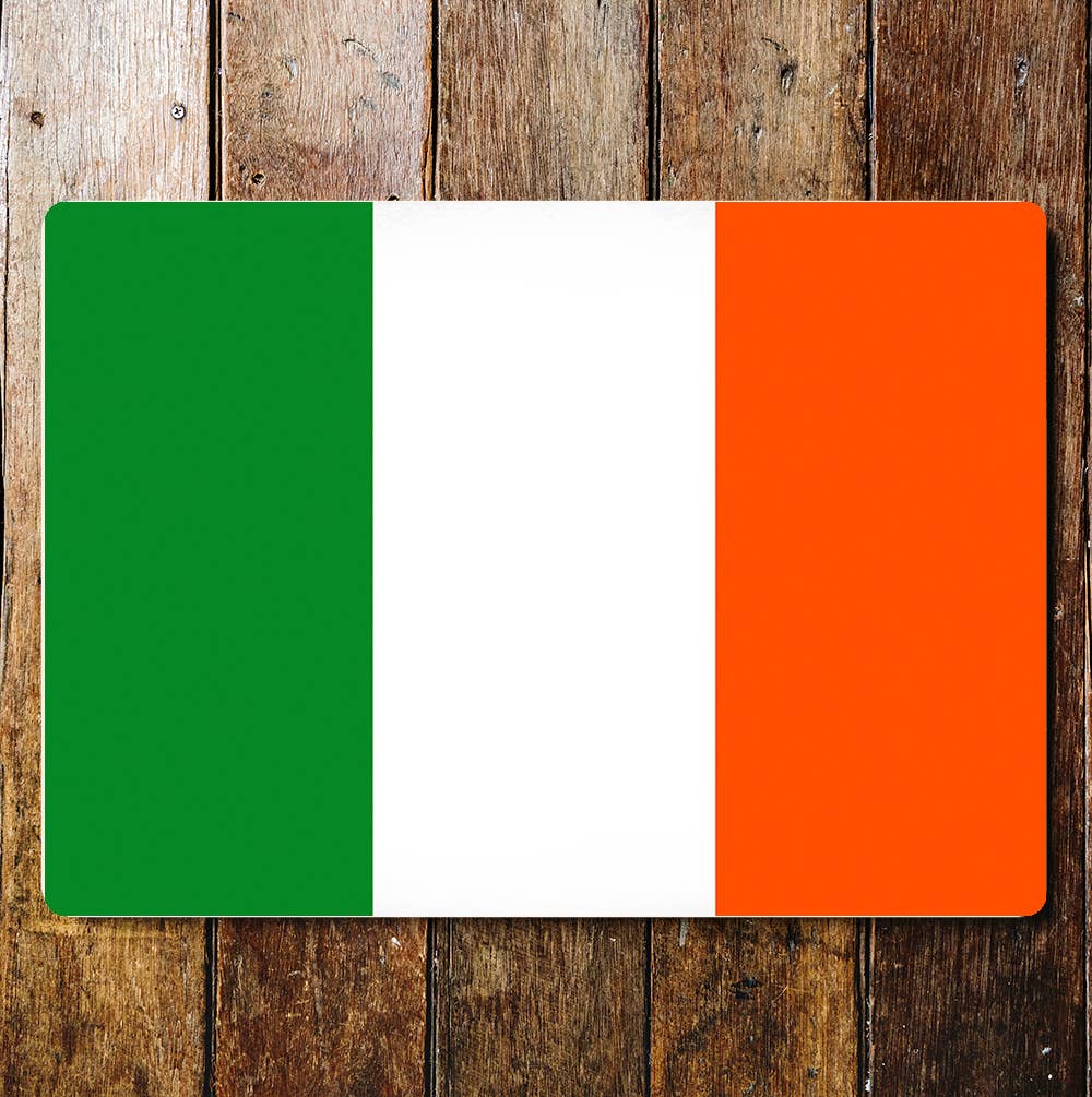 Irish Flag Ireland - Metal Wall Sign