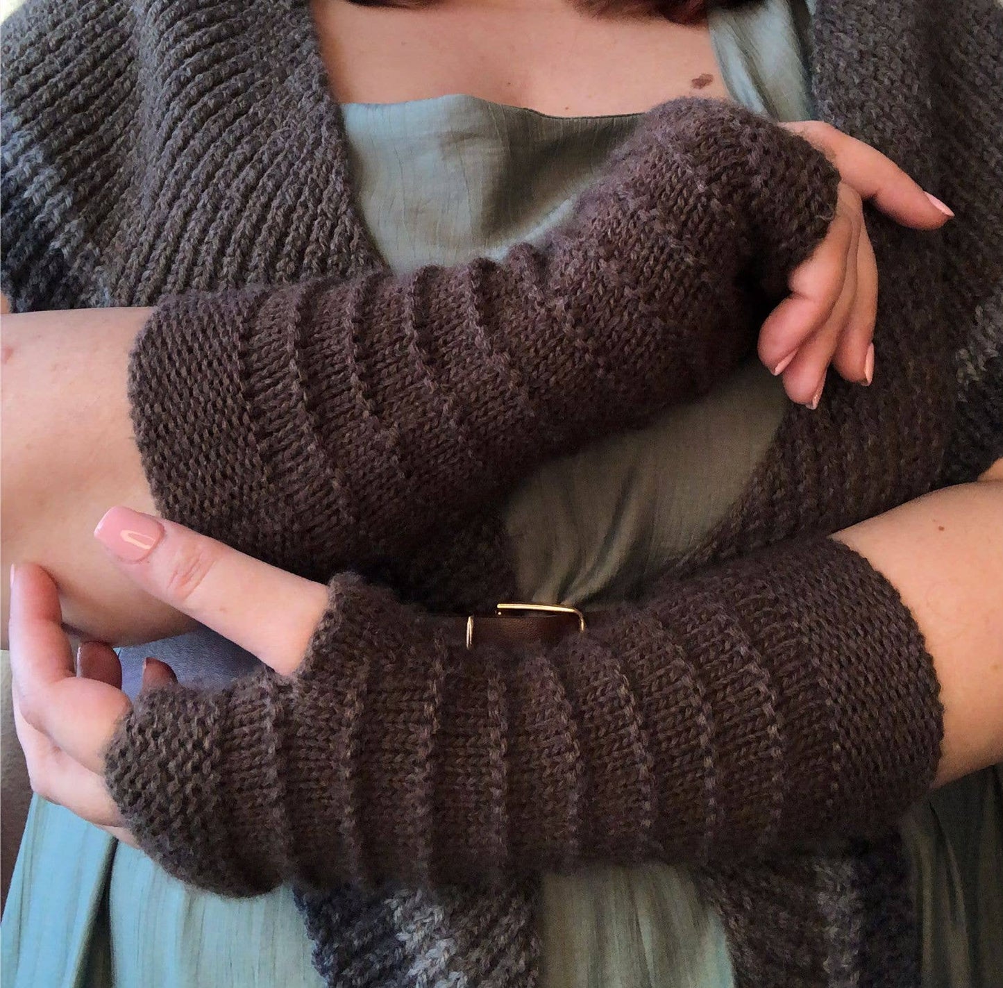 Outlander-inspired striped mittens | Mrs Fitz Cottagecore