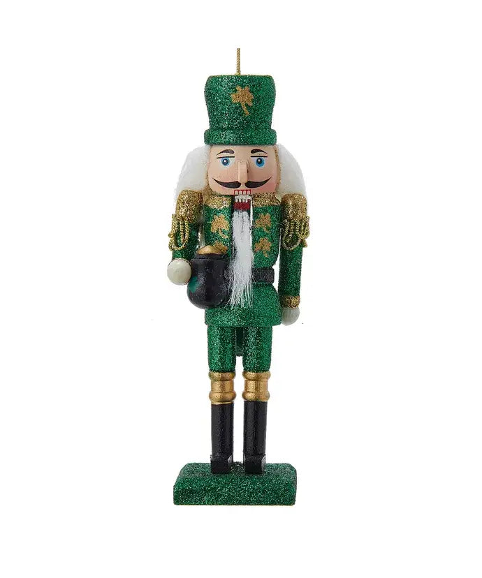 Kurt S. Adler Wooden Irish Nutcracker Ornament