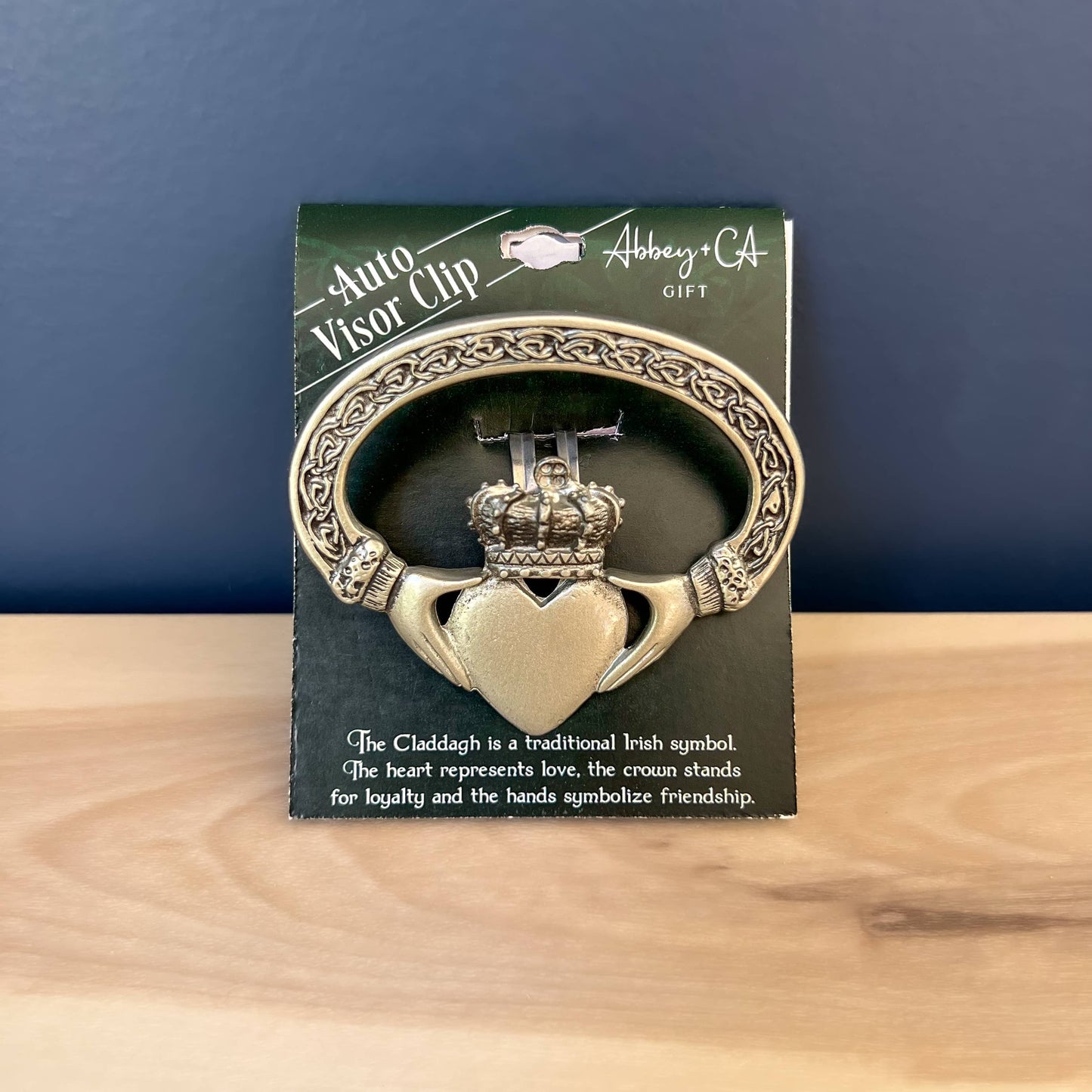 Claddagh Visor Clip