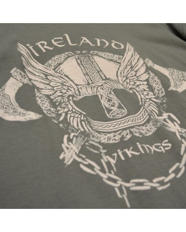 Ireland Vikings Gray T-shirt