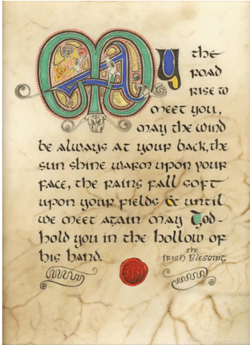 Celtic Manuscript Prints and Frames