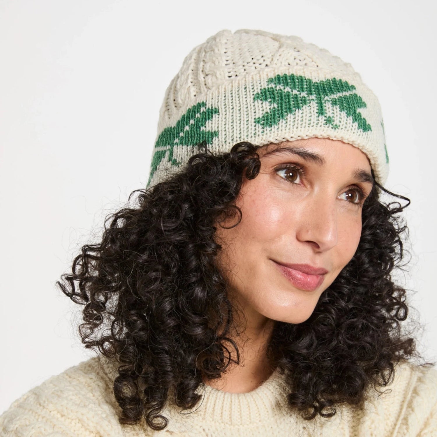 Erin Knitwear pink and blue sheep hat
