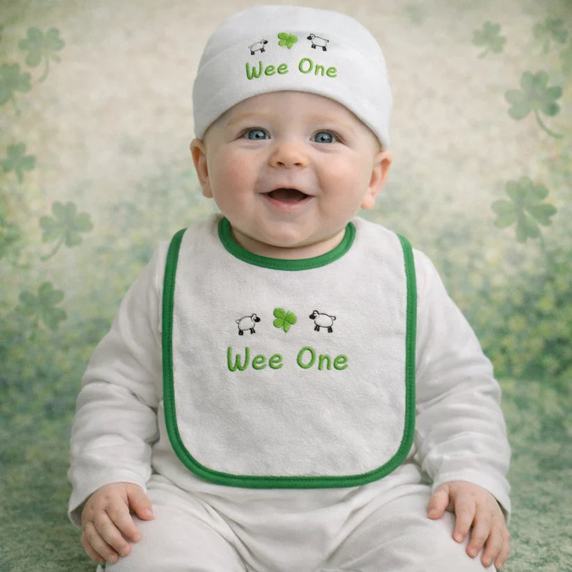 Baby Onesie, Booties, and Bibs