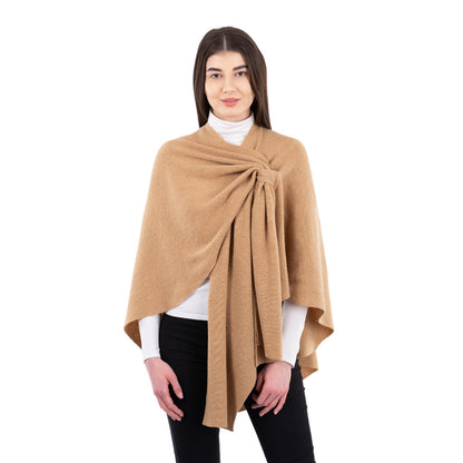 Lambswool Draped Shawl