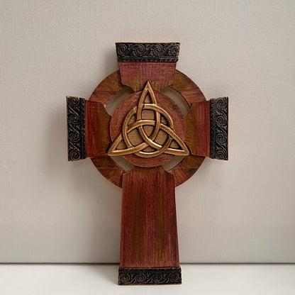 Trinity Knot Wall Cross