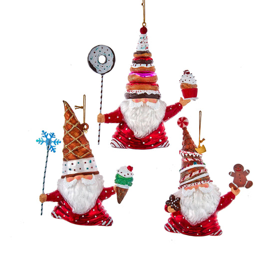 Noble Gems™ Glass Gnome Ornament