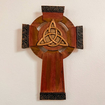 Trinity Knot Wall Cross