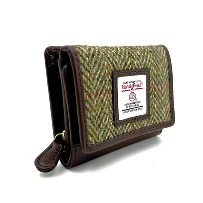 Harris Tweed Trifold Purse