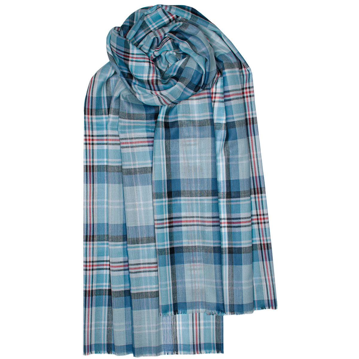 Alba Tartan Extra Fine Merino Tartan Stole