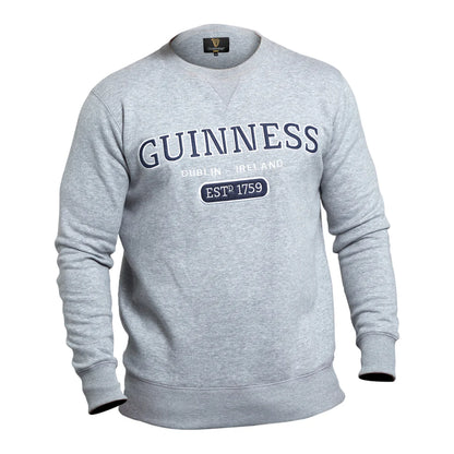 Guinness Grey Crew Neck Sweatshirt