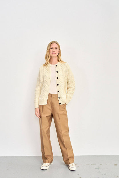 Achill Island Women's Aran Cardigan