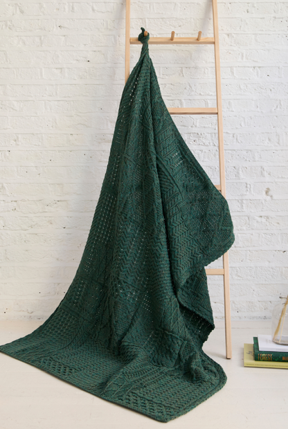 Keel Aran Patchwork Merino Blankets