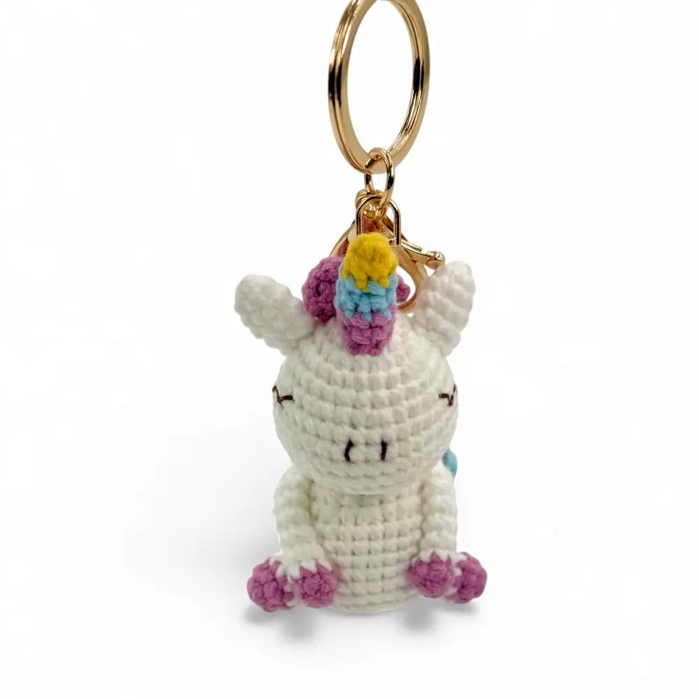 Annie the Unicorn Keyring