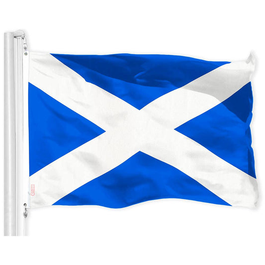 Scotland (Scottish) Flag Polyester 3x5 Ft