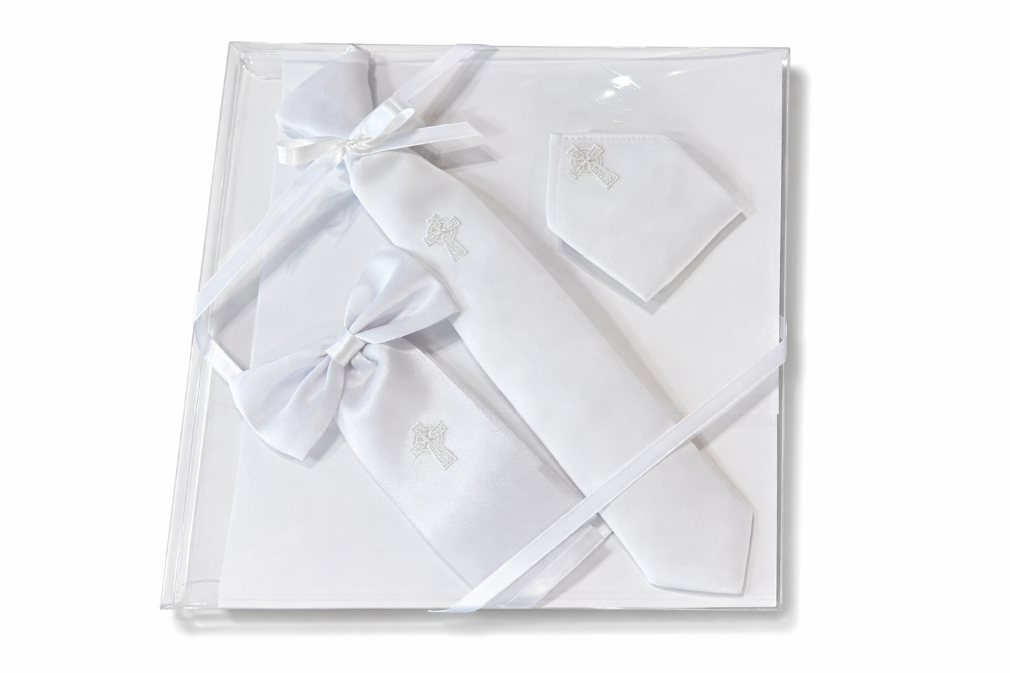 Boy's Tie, Armband & Pocket Square Set