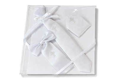 Boy's Tie, Armband & Pocket Square Set