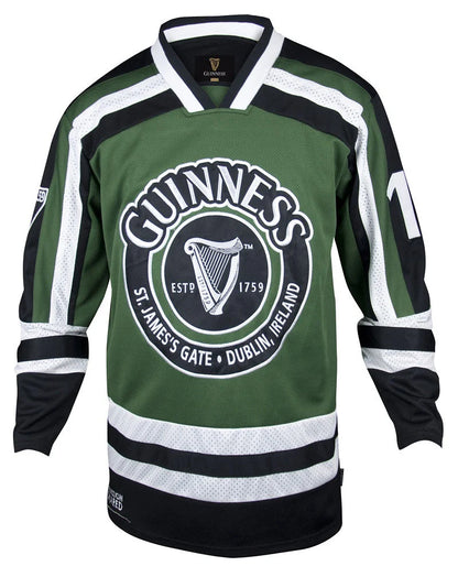 Guinness HARP Hockey Shirt - Green & White