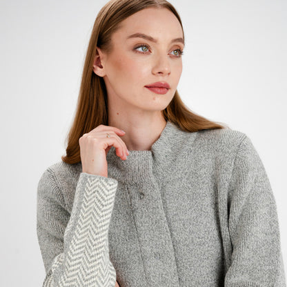 Ladies Herringbone Coat